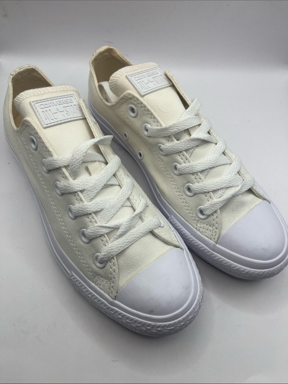 Converse All Star Low Top Sneakers in Off-White